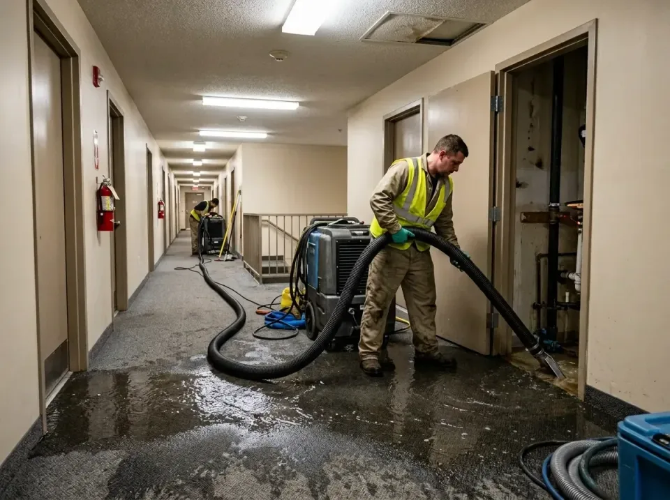 multi-unit-apartment-hallway-f-005 — frequently asked questions, Emergency Burst Pipe Water Extraction & Removal in Culpeper…